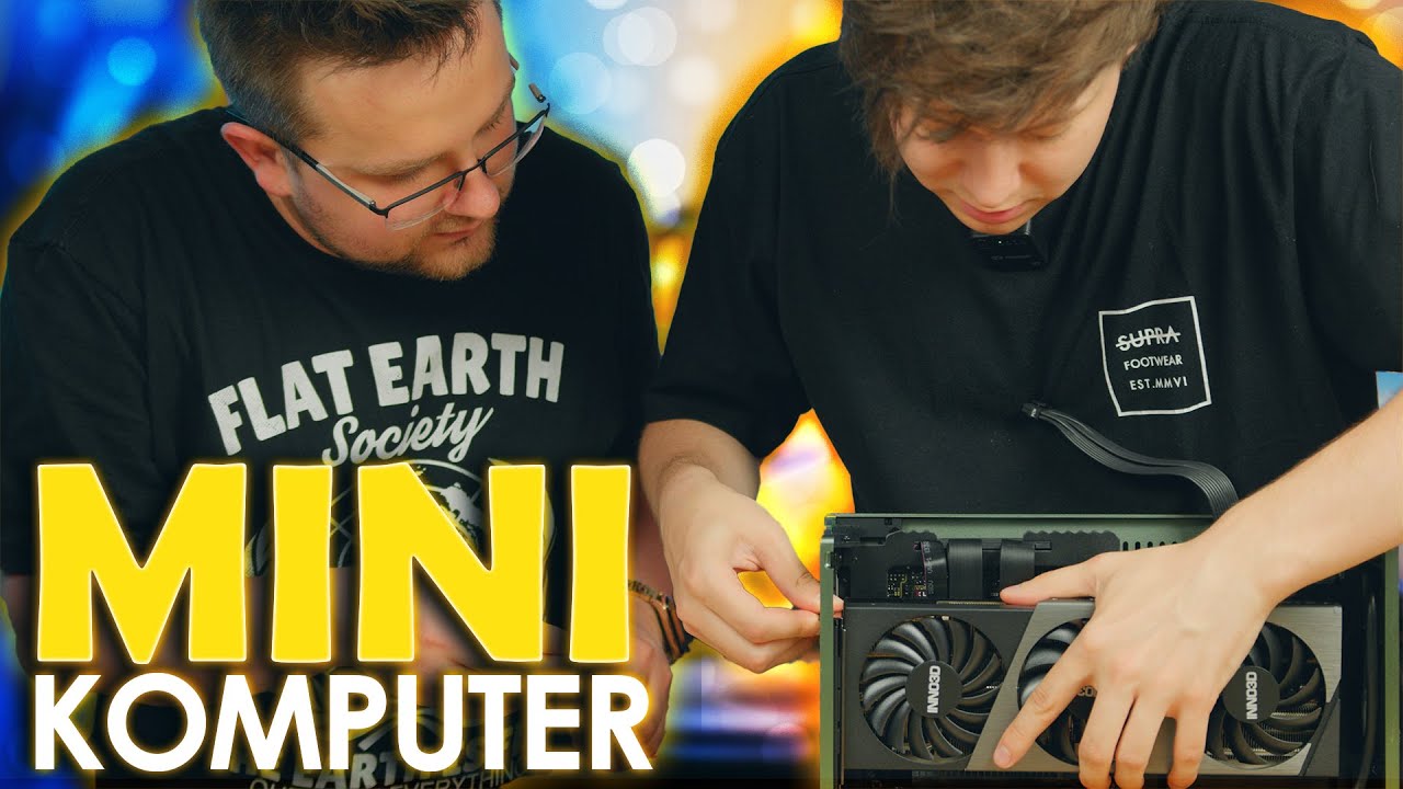 ZBUDOWALIŚMY KOMPUTER wielkości KONSOLI 😏ft. Fractal Terra!