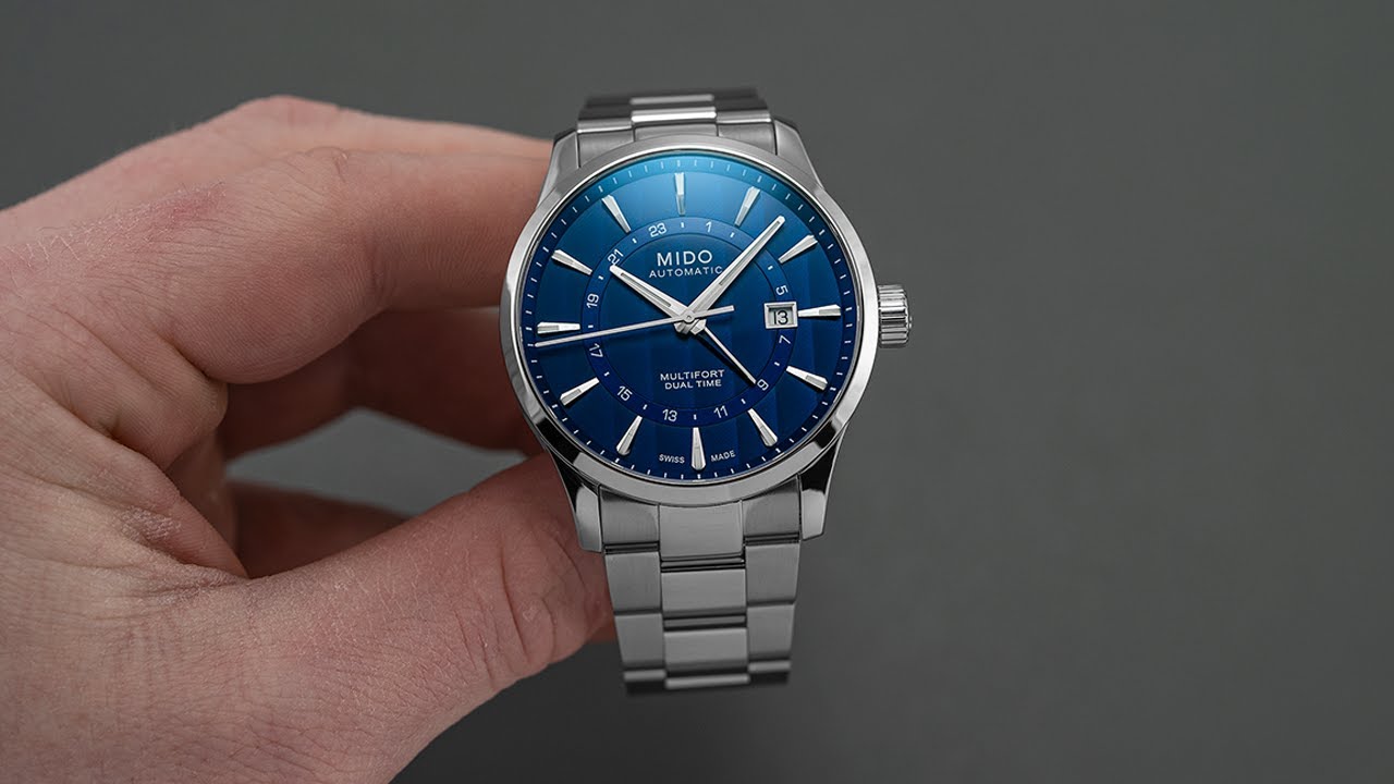 A Compelling True GMT Watch You Might Not Have Considered - MIDO Multifort Dual Time