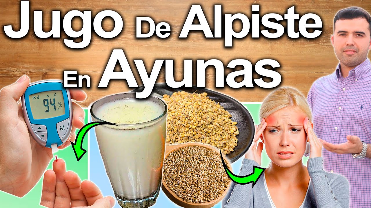 Jugo De Alpiste En Ayunas - Para Qué Sirve? - Beneficios Para Tu Salud Y Belleza