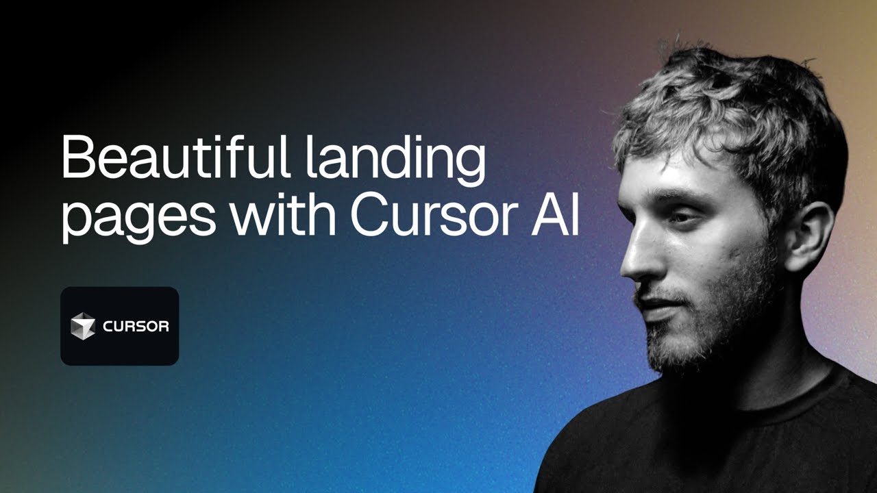 Beautiful Landing Pages with Cursor AI - Full Tutorial