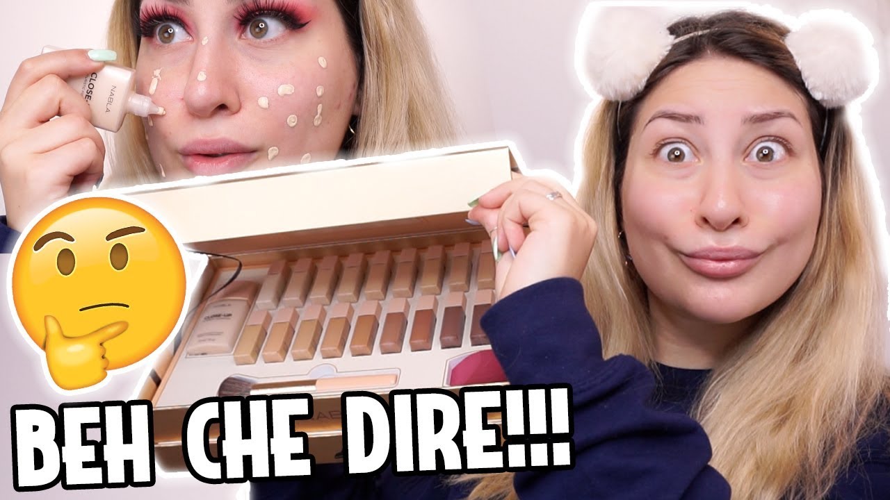 PROVO TUTTI PRODOTTI NUOVI E... CHE DIRE! 🤭PRODOTTI PRESI AL COSMOPROF, FONDOTINTA NABLA ECC