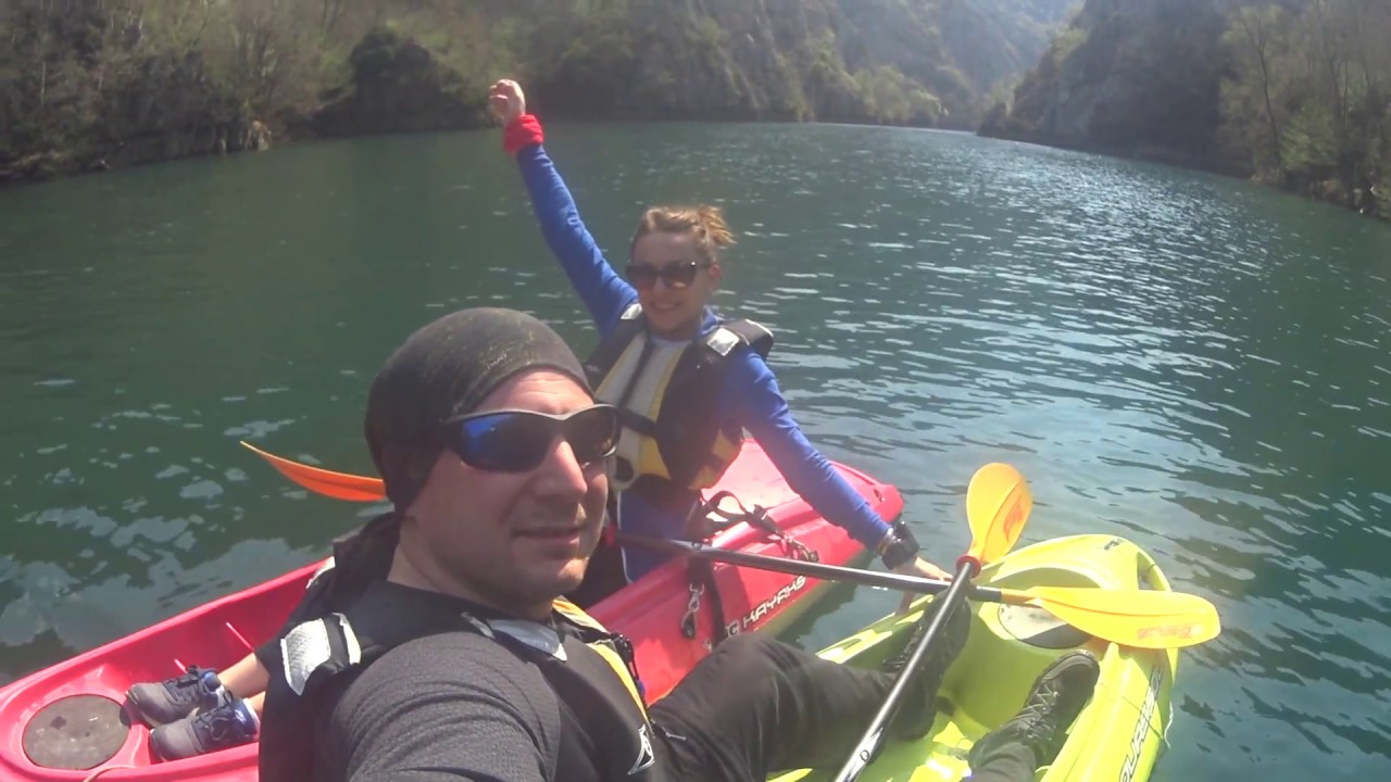 Matka Canyon Kayak Hiking