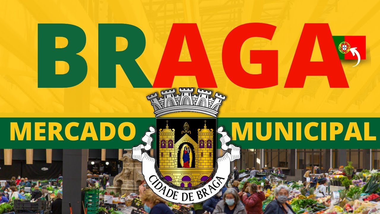 MERCADO MUNICIPAL DE BRAGA - SERÁ QUE VALE A PENA? @HojeTemPortugal #bragaportugal