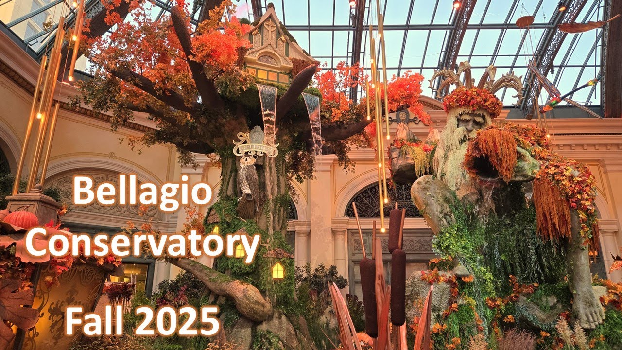 Bellagio Conservatory 2025 | Bellagio Garden Fall Display | Bellagio Las Vegas | Las Vegas 2025