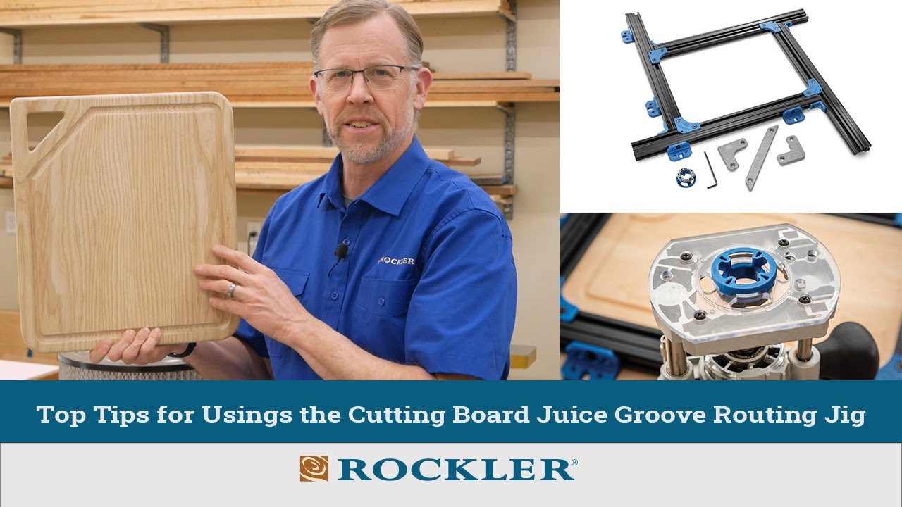 Top Tips for Using the Cutting Board Juice Groove Router Jig