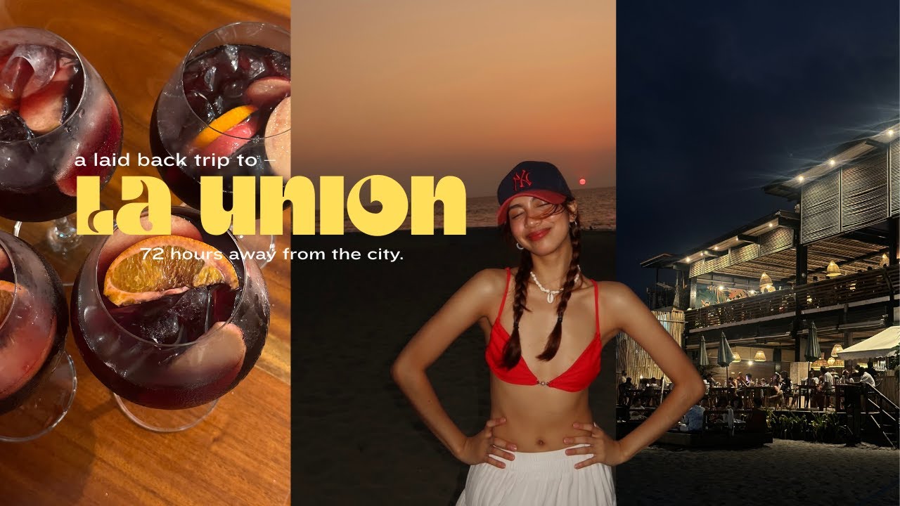 a laid back trip to La Union °.🐚⋆❀˖°🫧