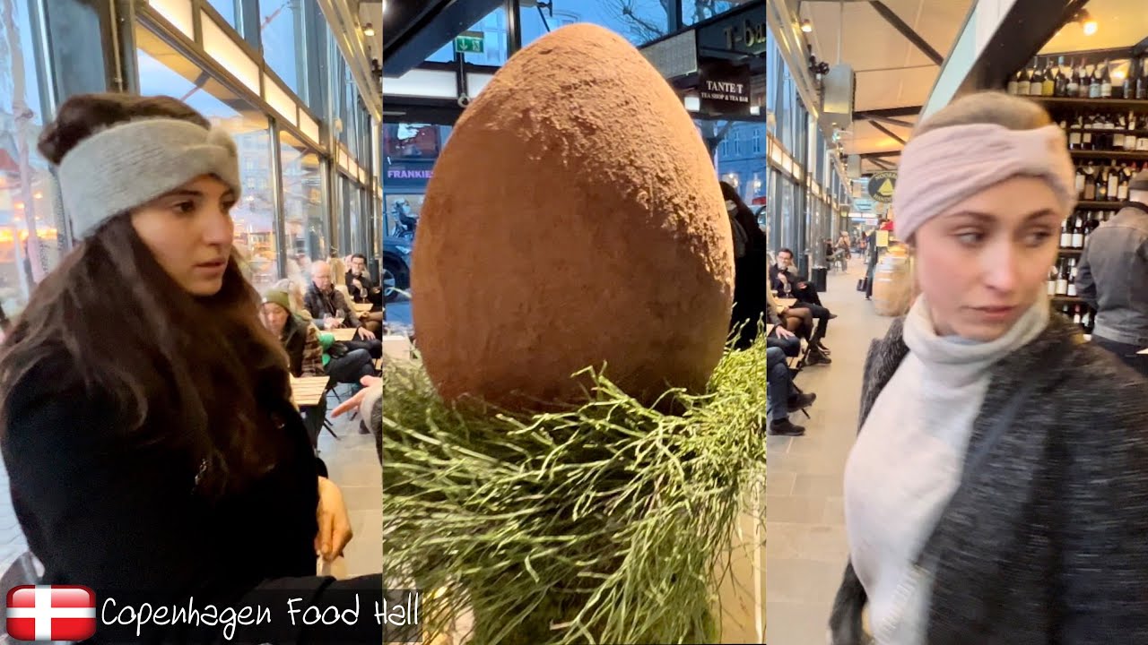 4K Walk 🇩🇰 Copenhagen Food Hall Torvehallerne Denmark, Best tourist place, Visiting Copenhagen