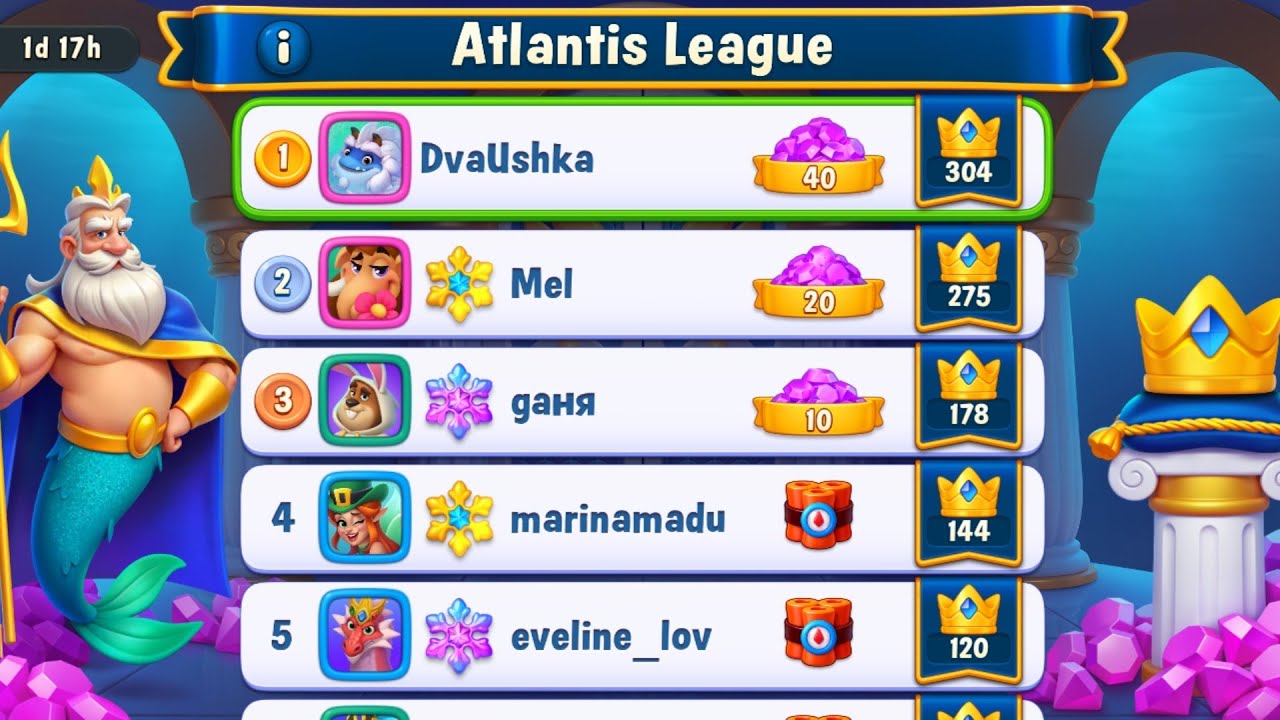 🤩 Fishdom - 🏆Atlantis Cup🏆 - Play for Fun 19🤩🚀