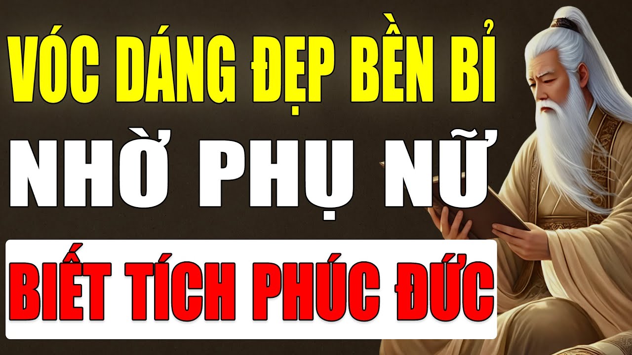 Cổ Nhân Tiết Lộ: Vóc Dáng Đẹp Bền Bỉ Theo Tuổi Tác Nhờ Người Phụ Nữ Biết Tích Phúc Đức.