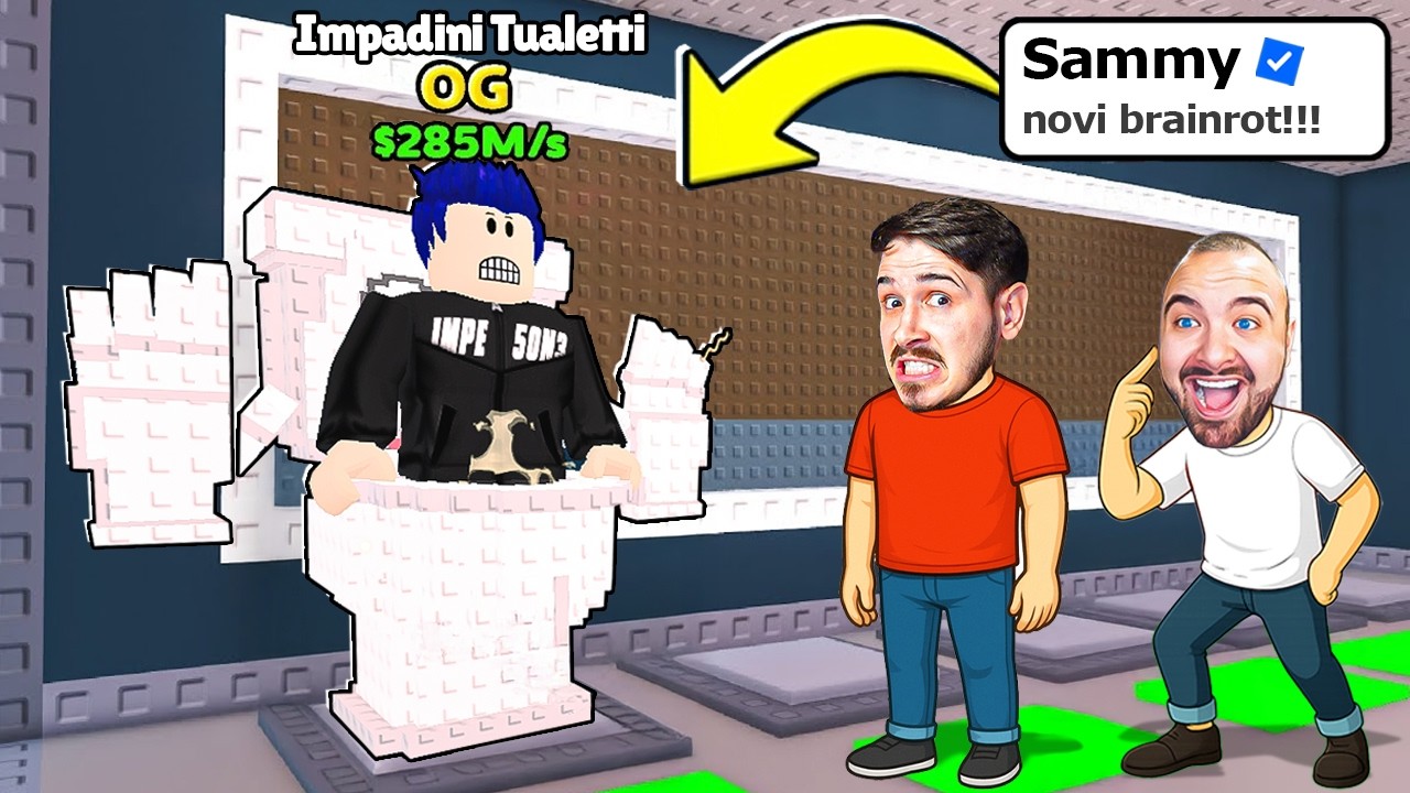 SAMMY JE NAPRAVIO MOG BRAINROTA U STEAL A BRAINROTU!