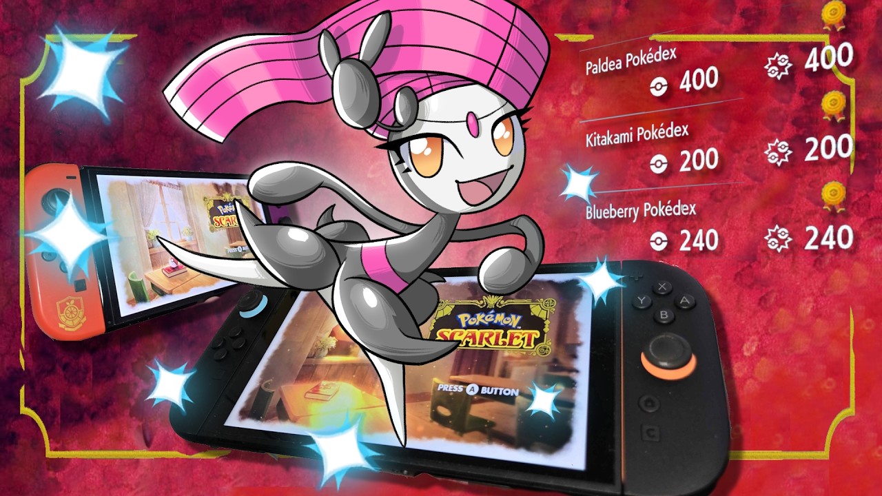 731 - I did EVERYTHING in Pokemon Scarlet for Shiny Meloetta FROM SCRATCH - Prof Oak Challenge movie