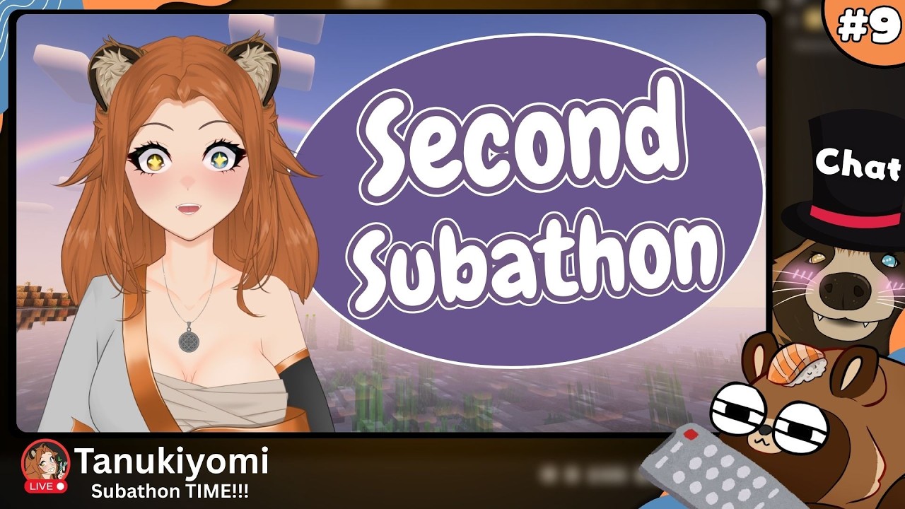 🍁[Subathon Day 9]🍁No plan today, but starting with my beloved