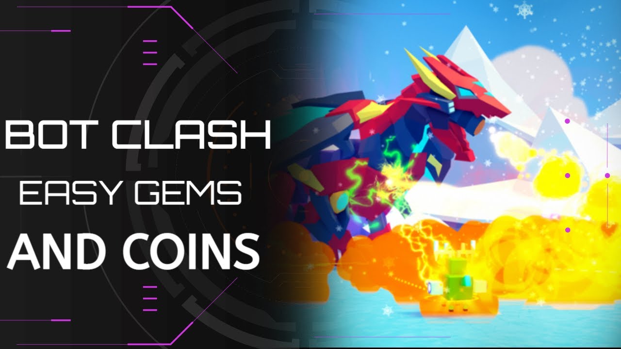 How to Get Easy Gems And Coins In Bot Clash Roblox