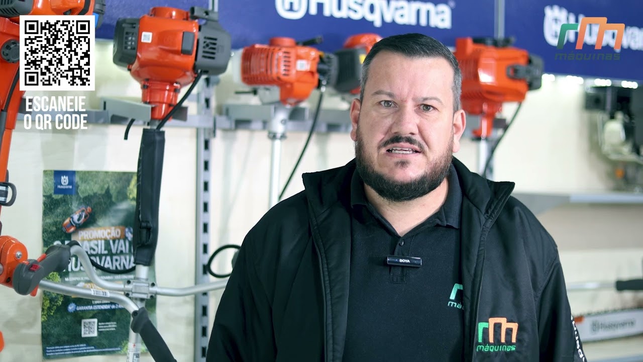 Conheça a roçadeira 131R Husqvarna