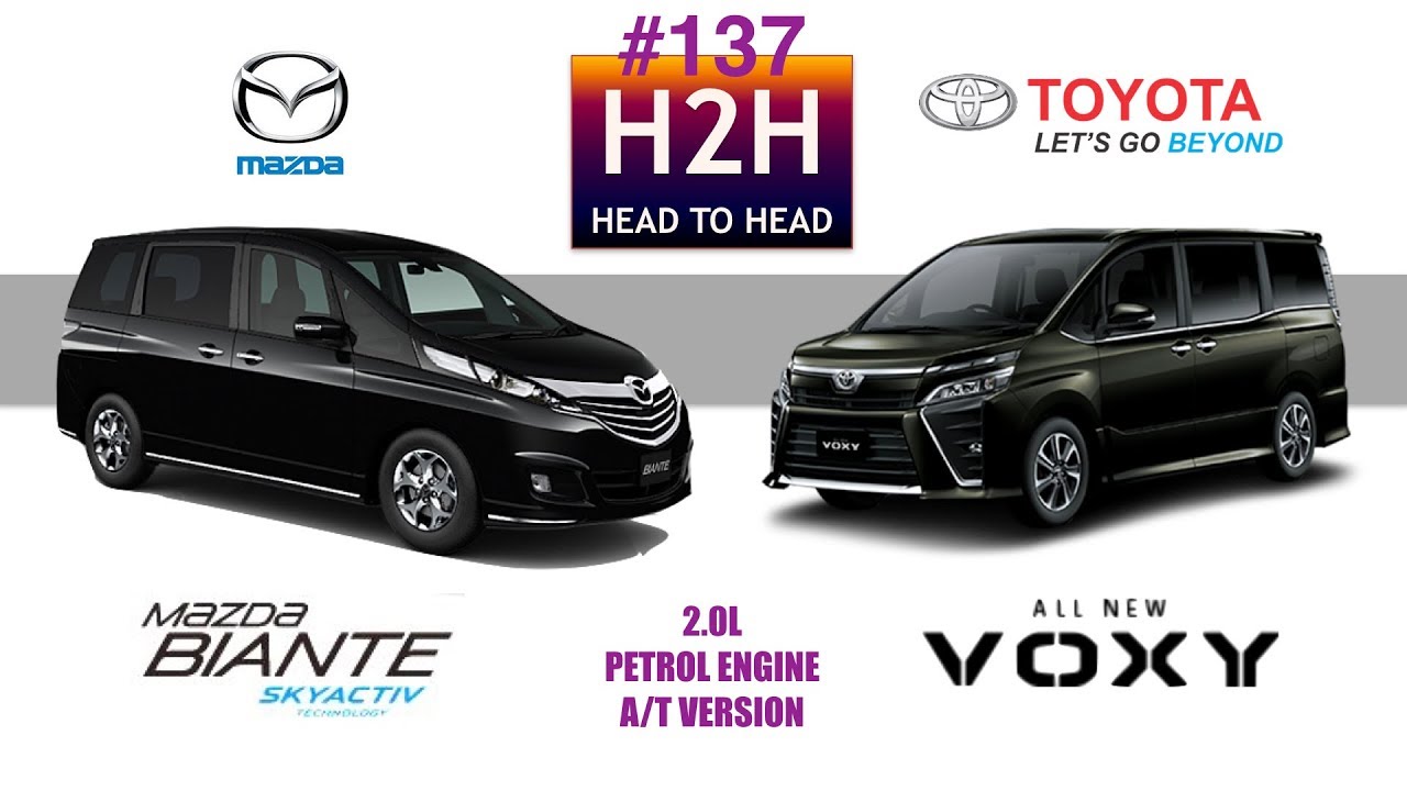 H2H #137 Mazda BIANTE vs Toyota VOXY