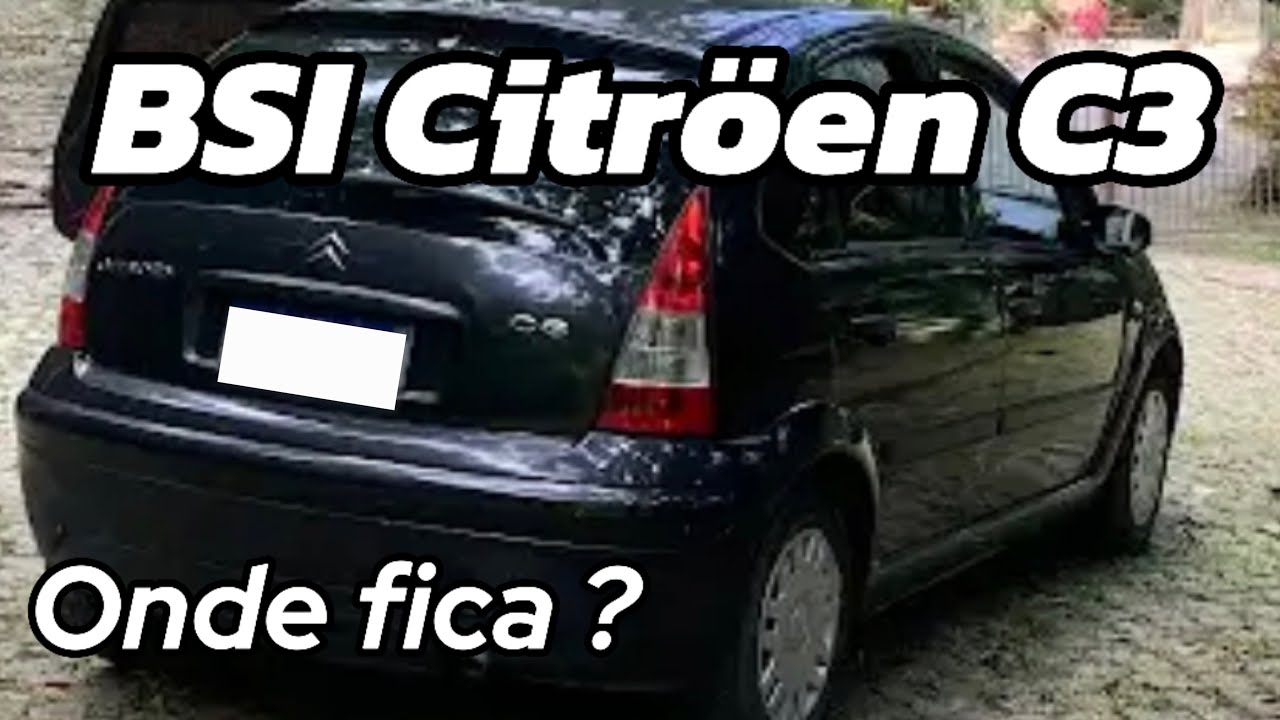 COMO LOCALIZAR OS FUSÍVEIS/ BSI CITRÖEN C3 /