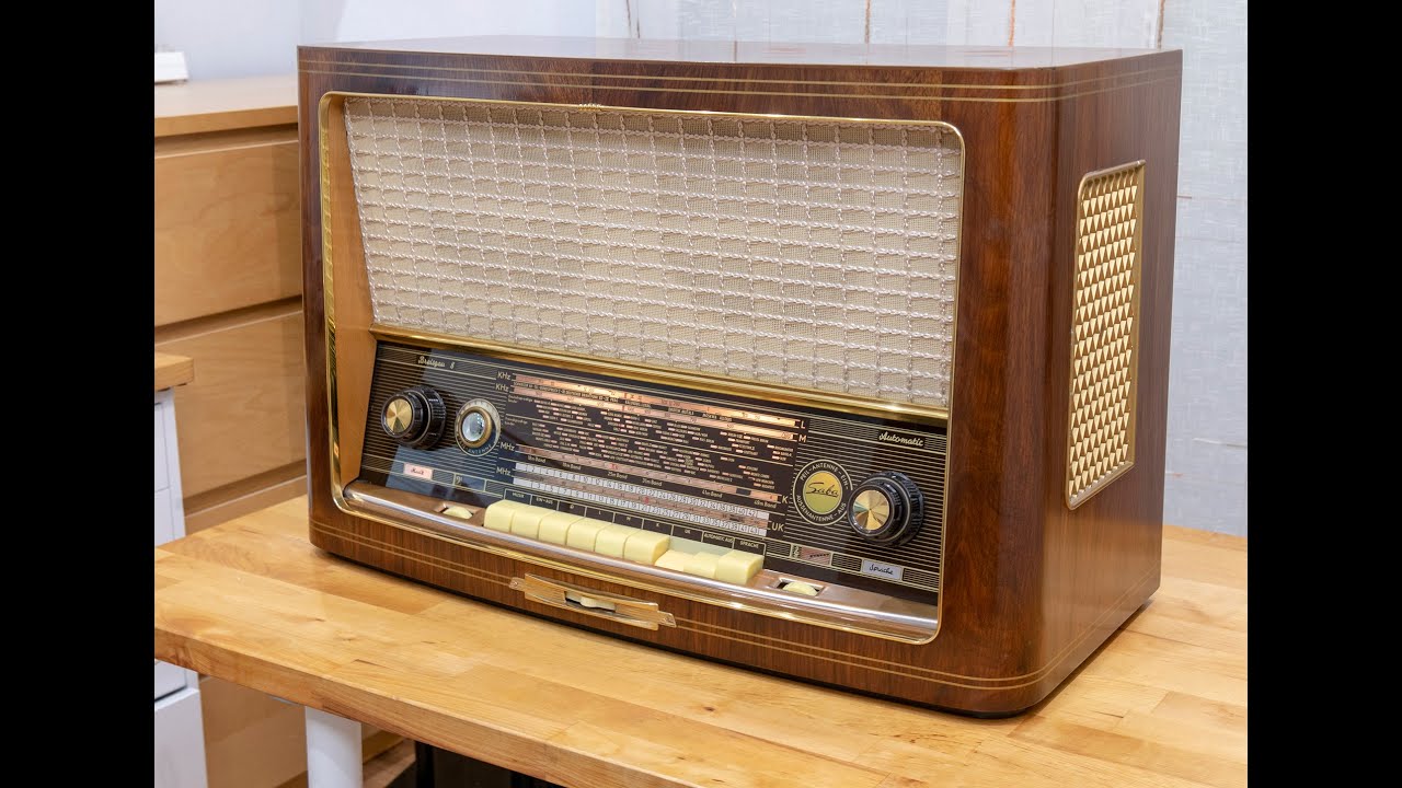 Radio a válvulas automática SABA Meersburg 8
