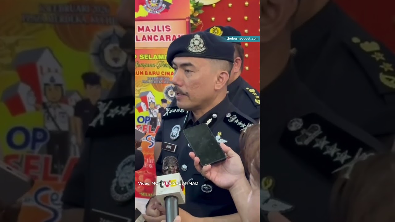 Sarawak CP launches Op Selamat 25