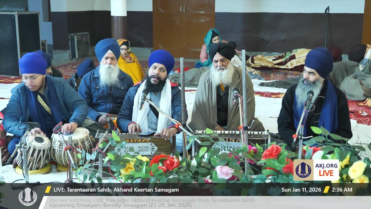 012 Tarantaran 10Jan2026 SatEve Rainsabai Bhai Arvinderpal Singh Jee Tarantaran