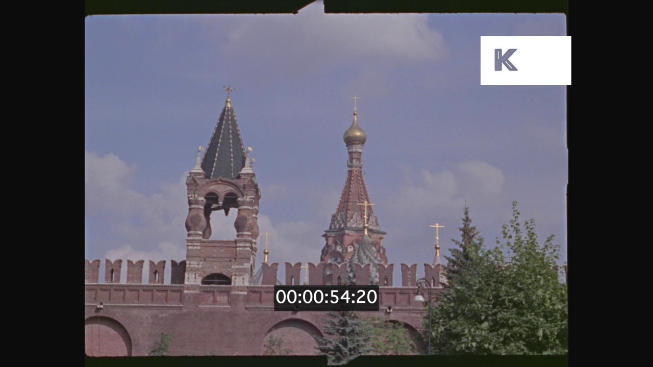 1960s Moscow, Russia, USSR in HD from 35mm