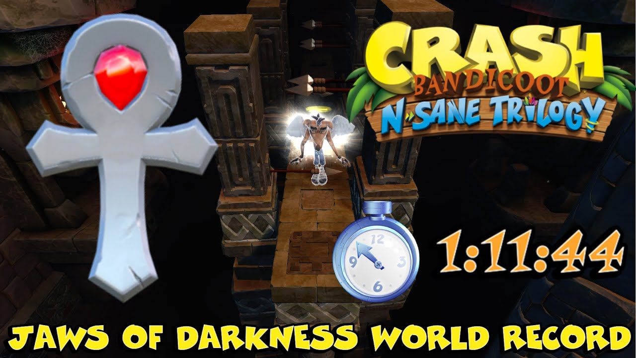 Jaws Of Darkness 1:11:44 (Former Glitchless WR) Crash Bandicoot NST (PC)