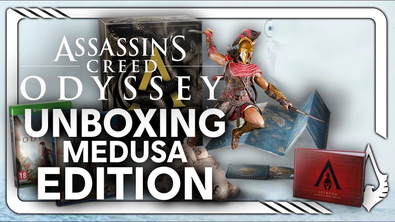 UNBOXING | ASSASSIN&rsquo;S CREED ODYSSEY - MEDUSA EDITION