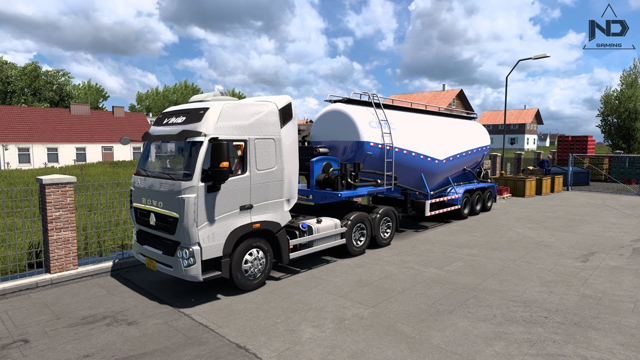 ETS2 Online Việt Nam - Xe Đầu Kéo HOWO và Hành Trình Đi Mộc Châu