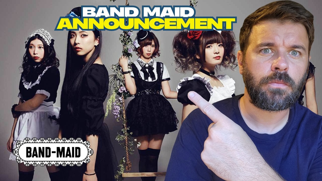 BAND-MAID Announcment!! I Cant Wait!!