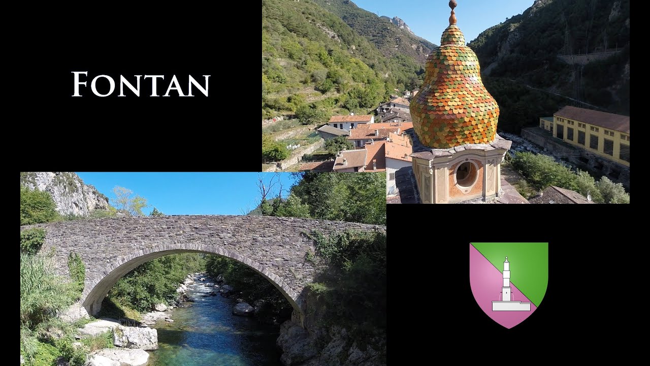 Fontan et les hameaux de Berghe, Alpes-Maritimes