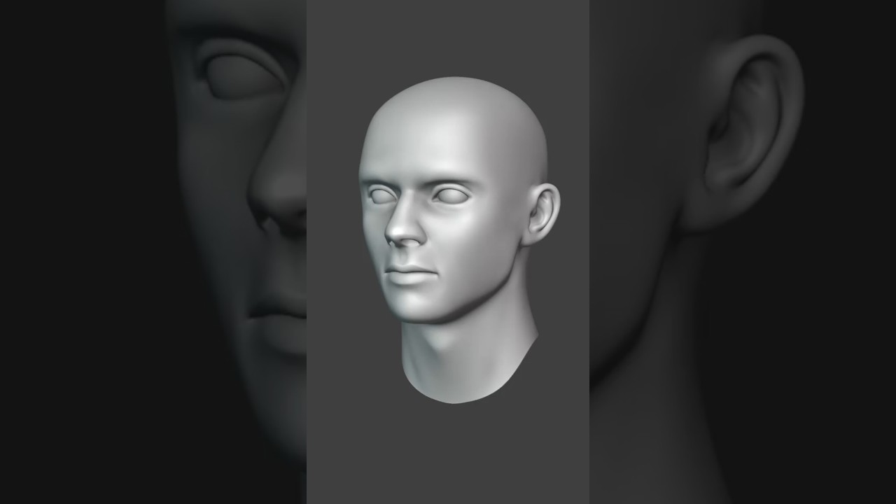 Box Modeling Base Head in Blender 3D