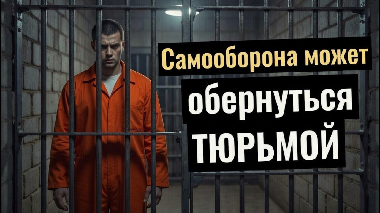 Ты сядешь в тюрьму при самообороне если сделаешь это