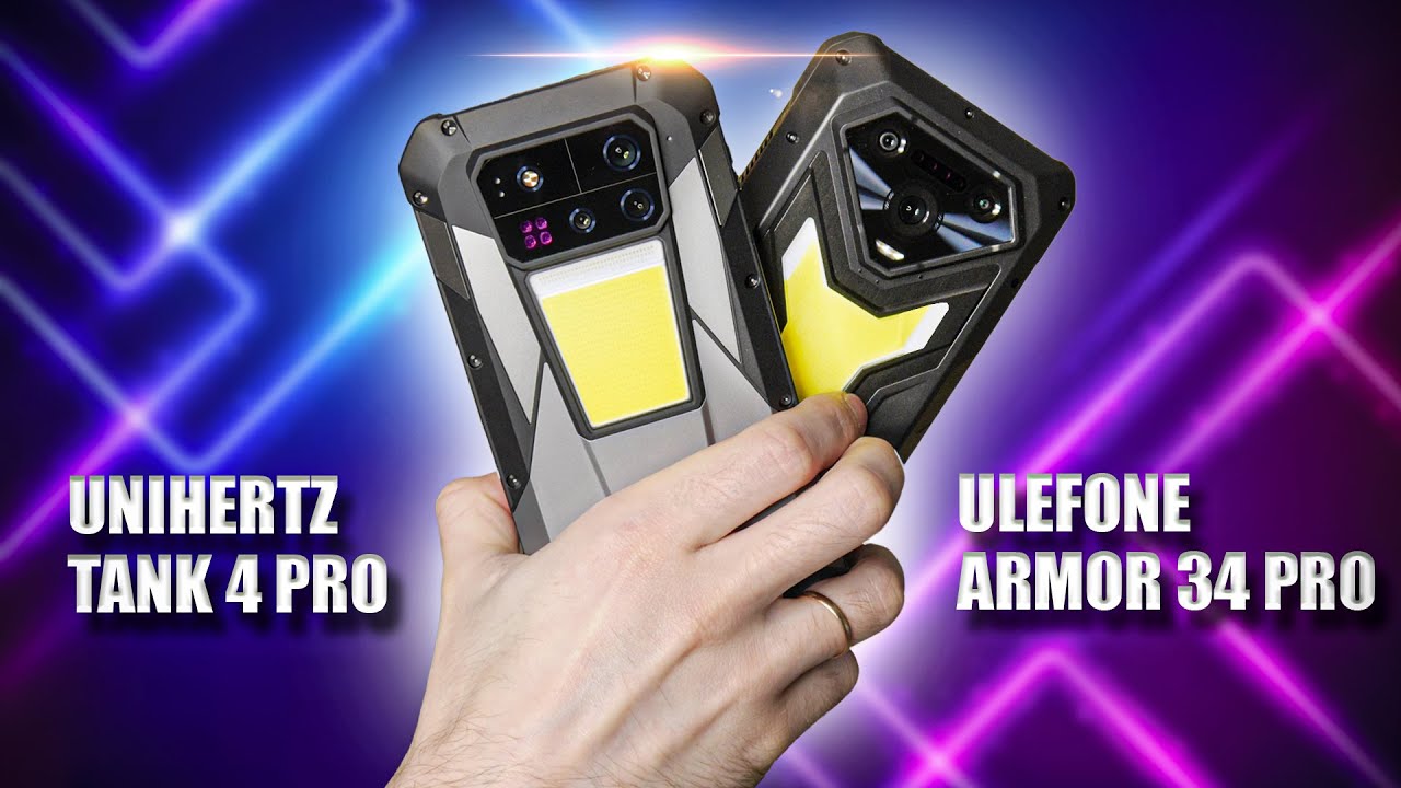 ДЕ ПРОЄКТОР КРАЩИЙ: Ulefone Armor 34 Pro vs Unihertz Tank 4 Pro???