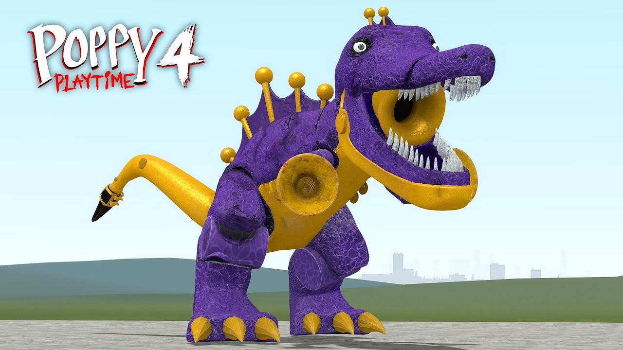 NEW SAXOSAURUS POPPY PLAYTIME CHAPTER 4 FAN MADE in Garry's Mod!