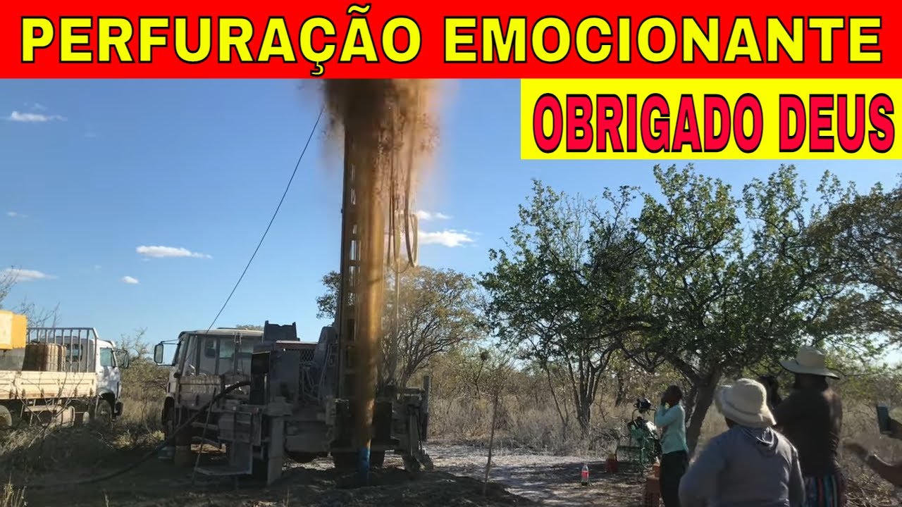 Perfuração de poço artesiano no Nordeste está mudando vidas