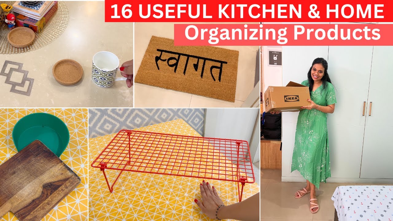 16 Useful Home & Kitchen Organizng Products From IKEA | Ikea Must Have Products for HOME & KITCHEN