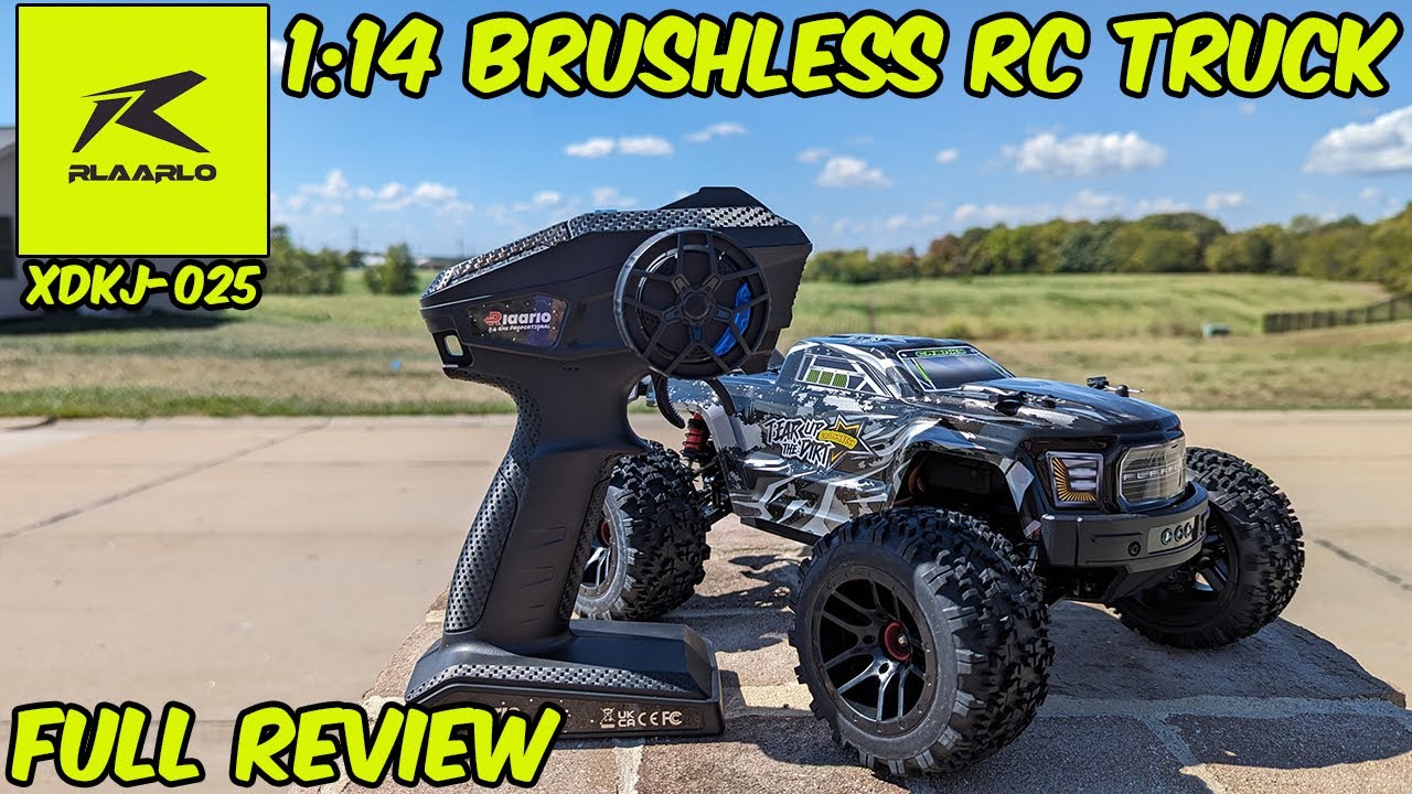*ALL NEW* RLAARLO (XDKJ-025) 1:14 Brushless 4WD Truck Review