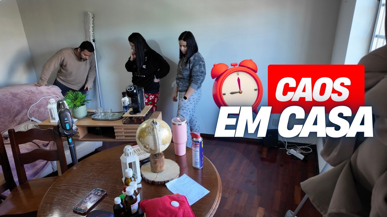 🇵🇹 Rotina REAL + Mudança radical na nossa sala 🏠