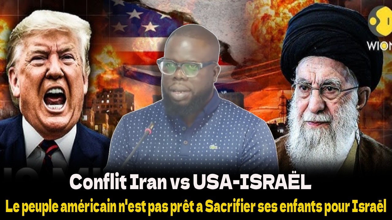 Conflit Iran vs USA-ISRAËL : Le peuple américain n'est pas prêt a Sacrifier ses enfants pour Israël 