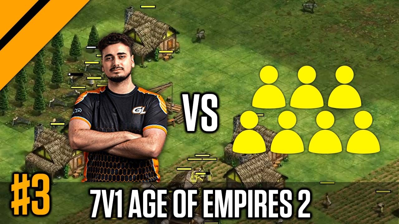 AoE2 7v1 Showmatch vs Hera Game 3 | Day9