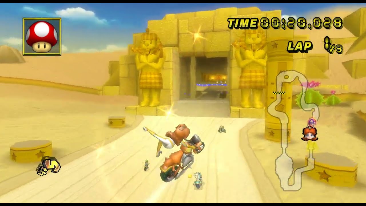 Mario Kart Wii - 150cc Special Cup Grand Prix (Daisy Gameplay, Zip Zip) + Ending Credits [HD 60fps]