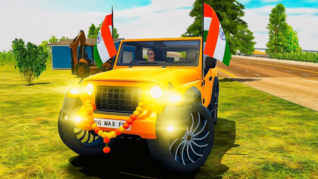 Modified Mahindra Thar😈Games:Indian Thar (Gadi Wala Games) Car Game Android Game - And roid Gameplay