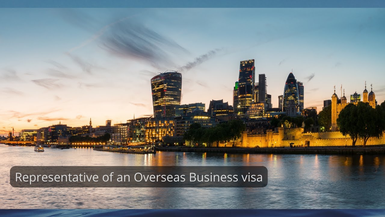 Representative of an Overseas Business visa
