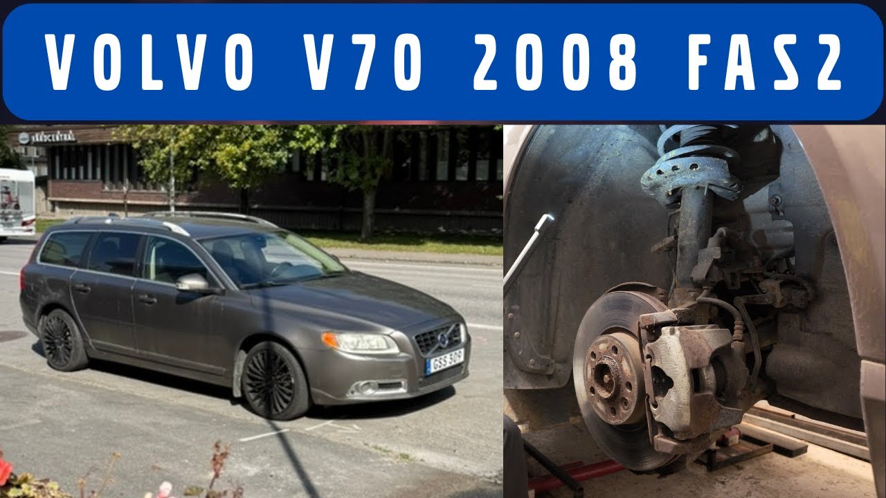 Anliggande broms på Volvo V70 P3, slutade med att öppna plånboken.