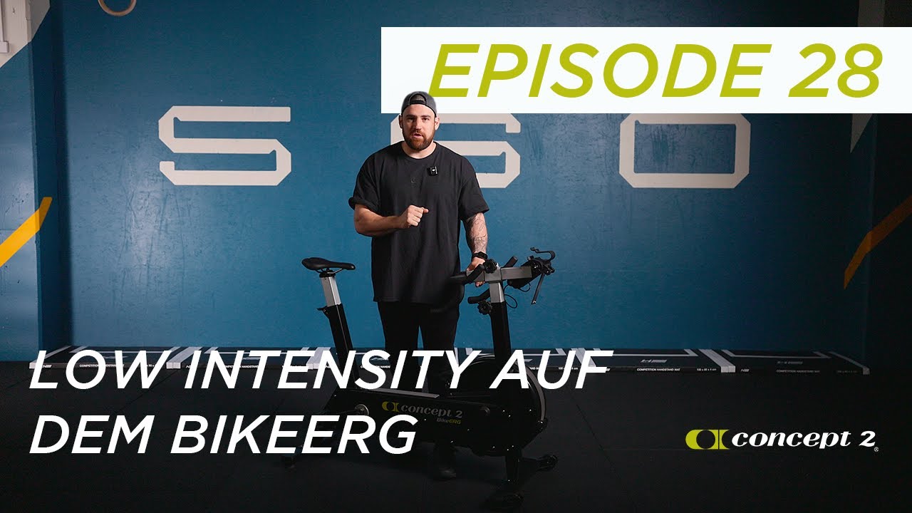 Concept2 BikeErg - Warum Low Intensity Training auf dem BikeErg so effektiv ist