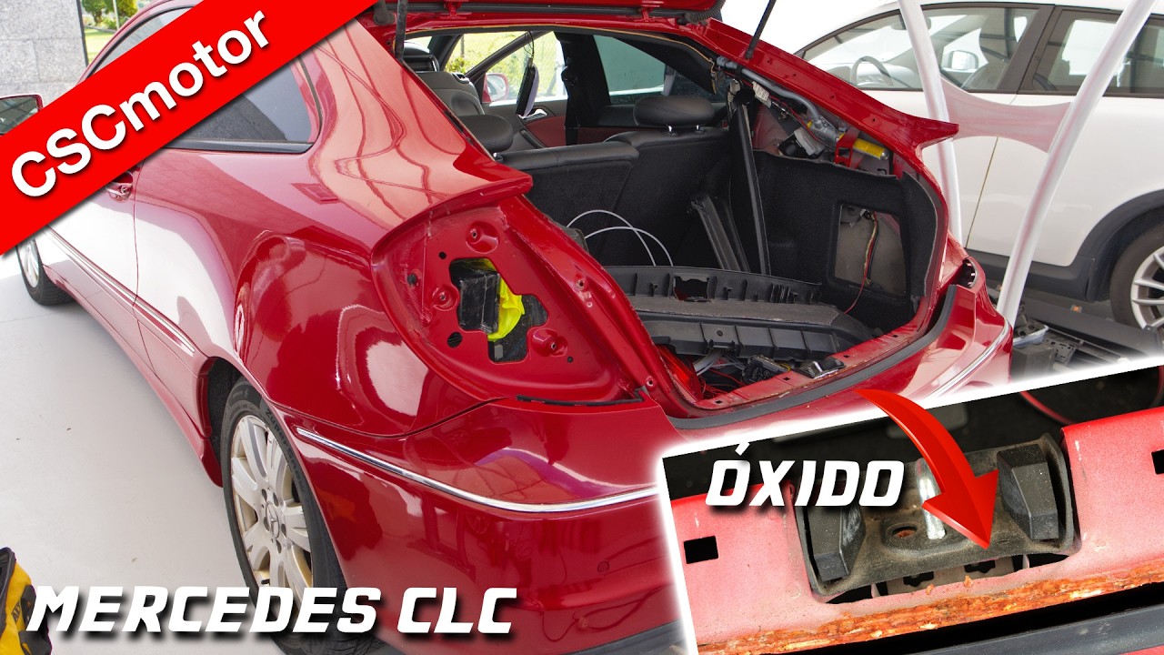 Ten&iacute;a &oacute;xido&hellip; y algo raro en el cintur&oacute;n de seguridad 😳 | Mercedes CLC