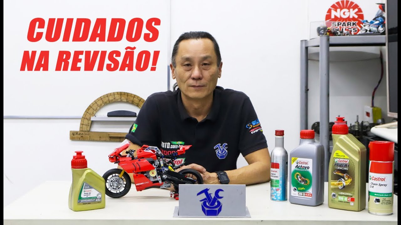 CUIDADOS NA REVIS&Atilde;O DA SUA MOTO!