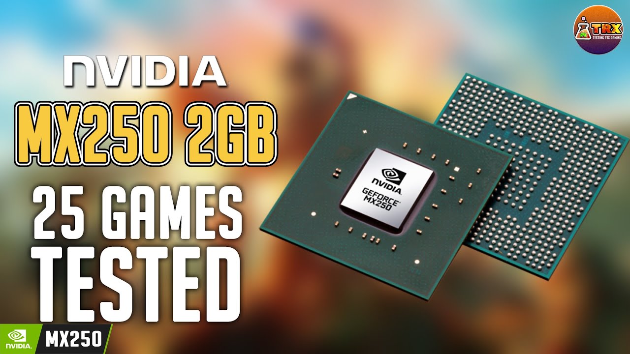 NVIDIA MX250 (2GB) Benchmark Test | Core i5  16GB RAM 25 Games Test