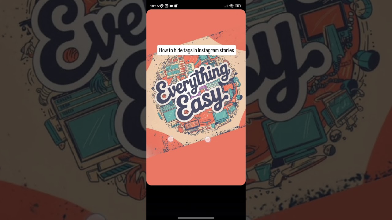 How to hide tags in Instagram Stories - Everything Easy 