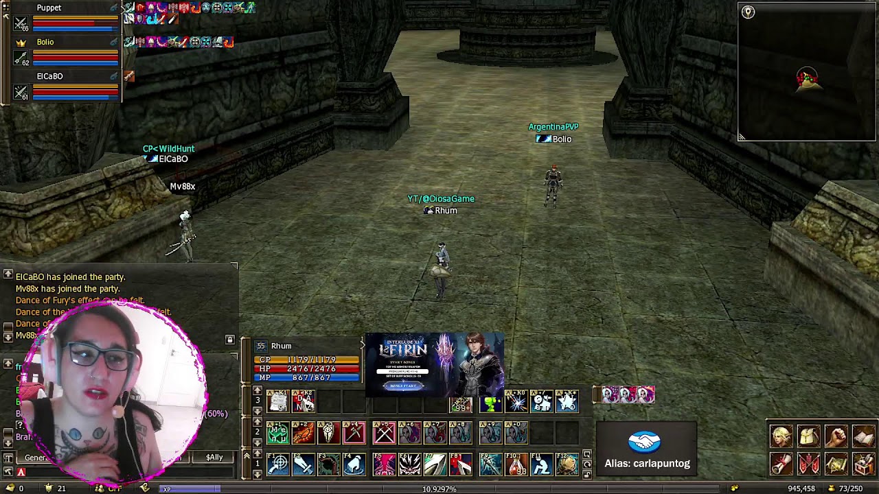 LINEAGE 2 - L2 EIRIN X1 - LEVEANDO Y CHARLANDO - DÍA #31