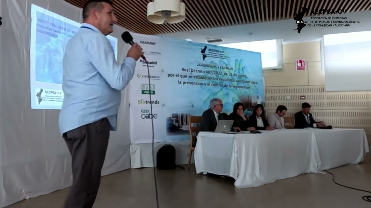 Jornada Alicante del nuevo Rd 487/2022 legionella (Aecpsa- cv)